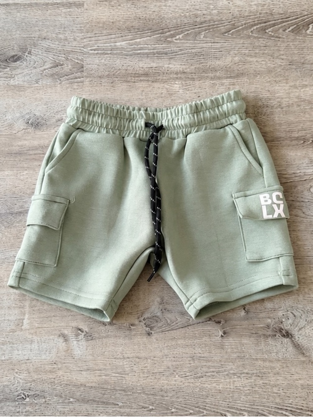 BAYCO LUXE Cargo Shorts (SAGE) 12-18 Month